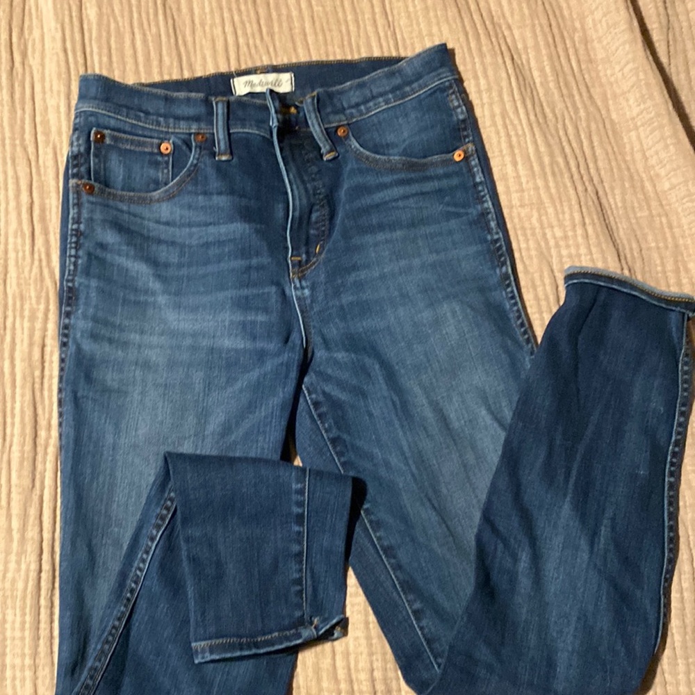 Madewell high rise skinny